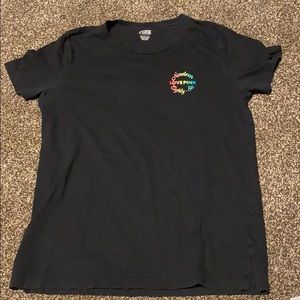 Pink Victoria’s Secret black shirt